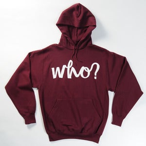 Image of LOGO HOODIE MAROON