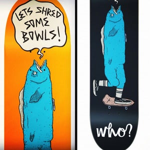 Image of LIMITED EDITION SKATEBOARD