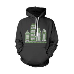 Image of Philly Skyscraper Hoodie (Black)