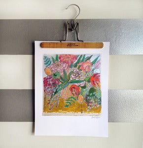 Image of flowers for reese print 11"x14"