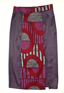Image of Elma Satin Pencil Skirt- 50% OFF!