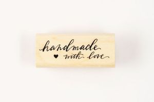 Image of HANDMADE WITH LOVE STAMP