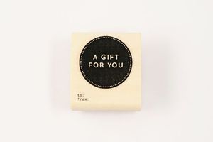 Image of A GIFT FOR YOU STAMP