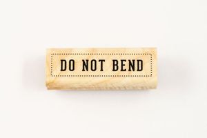 Image of DO NOT BEND STAMP