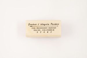 Image of CUSTOM ARROW ADDRESS STAMP