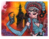 Image of THE HUNAN VAMPIRE print