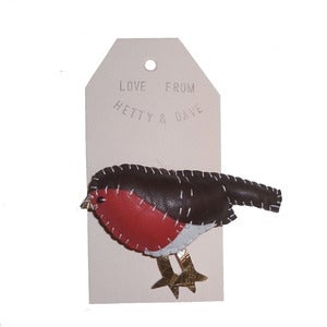 Image of Robin Brooch