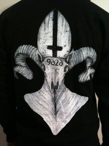 Image of Hoodie - Pope Skull