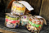 Image of Hand-Rolled Paper Coaster Set