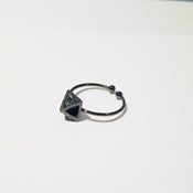 Image of Pyramid Crystal Pave Ring