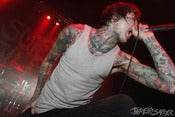 Image of Mitch Lucker - Mic Cup - Legacy Metallic Print.