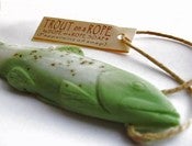 Image of Trout Soap on a Rope - Eucalyptus & Peppermint