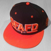 Image of Snapback (Orange/Navy)