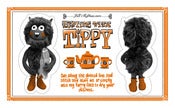 Image of "Teatime With Tippy" Tea Towel