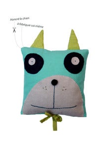 Image of Honoré le chien/kit coussin doudou