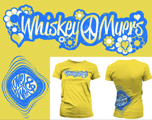 Image of Peace Love & Whiskey Myers Ladies Tee