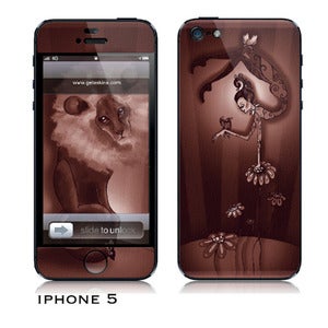 Image of Iphone 5 skin - "Chocolate Circus"