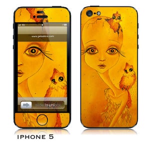 Image of Iphone 5 skin - "Through the Cracks"