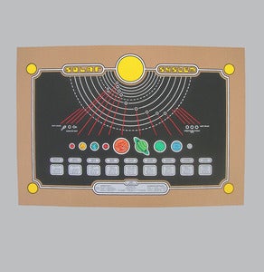 Image of solar system diagram