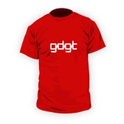 Image of Red gdgt shirt (with bonus stickers) / free shipping in US