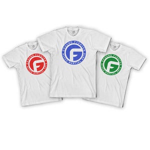 Image of Ground Fighter "The Icon" Shirt - White (Kids)