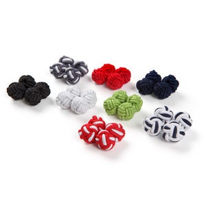 Image of Silk Knot Cufflinks