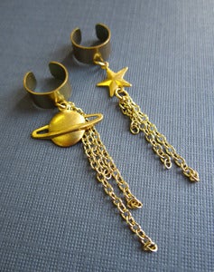 Image of Cosmology Cosmos Ear Cuffs