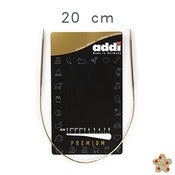 Image of Addi Premium 20 cm -Agujas circulares fijas / Fixed knitting needles