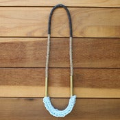 Image of Knit Section Necklaces