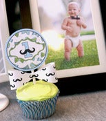 Image of Mustache bash- Little man collection