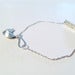 Image of sterling silver fortune cookie bracelet