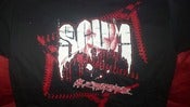 Image of BLACK SCUM "MR. ZIPPERFACE" T-SHIRT