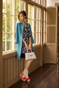 Image of Apple Hide and Seek Dot Dress - S, M, or Made to Order 
