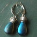 Image of Petra Luxe Labradorite earrings - sterling and thai silver