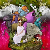 Image of Green queen 34.7x78cm