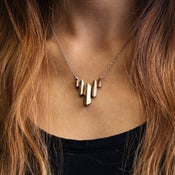 Image of Bronze Peaks Necklace