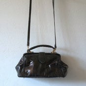 Image of Black Eel Skin Purse