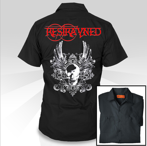 Image of Dickies Work Shirt w/Restrayned Logo