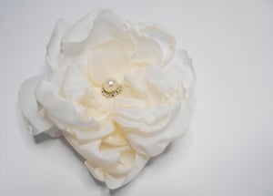 barette "Ballerine" crème ,"Ballerina" barette cream