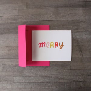 Image of Merry Card