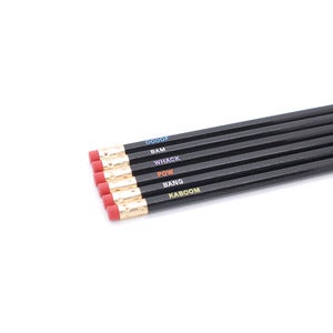 Batman Fight Sounds Pencil Set
