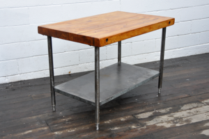 Image of Butcher Block Table