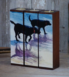 Image of WAVERUNNERS Tealight Triptych