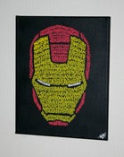 Image of Toile IRON "GRAFFITI" MAN