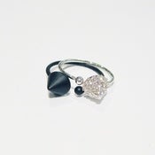 Image of Black Spike Cone Ring