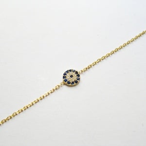 Image of Round Evil Eye Bracelet