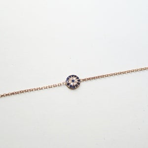 Image of Round Evil Eye Bracelet