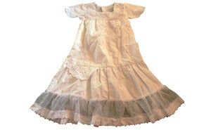 Image of White special dress size 5 to 6 years 
