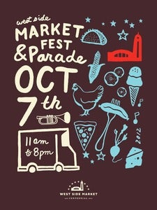 Image of West Side Market Street Festival and Parade Poster (PICK UP ONLY)