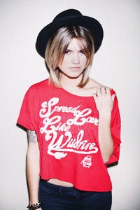 Image of Spread Love Like Wildfire Crop Top